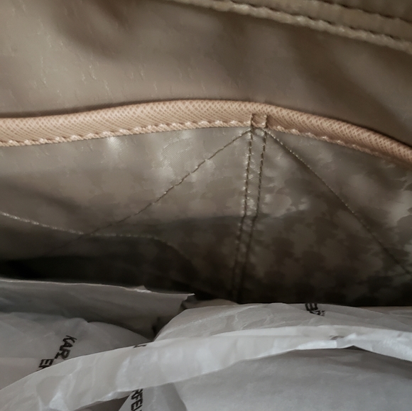 Karl Lagerfeld Paris - textured tote - purse - Picture 10 of 10